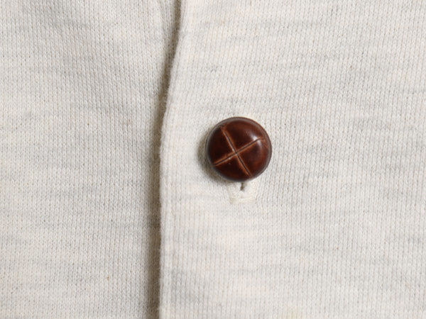 90s USA製 エルエルビーン スウェット ポロシャツ メンズ M 古着 オールド アウトドア プルオーバー 裏起毛なし ジャガード ポケット付き