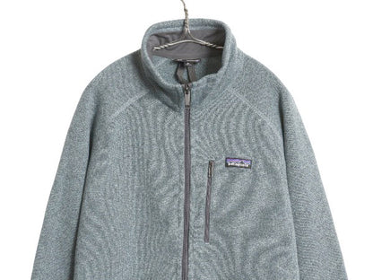 パタゴニア ベターセーター ジャケット メンズ XL 18年製 フリース セーター フルジップ ブルゾン ハイネック アウトドア 大きいサイズ 青