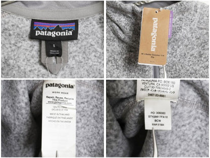 デッドストック パタゴニア ベターセーター ハーフジップ レディース S 18年製 裏起毛 フリース セーター プルオーバー ジャケット 企業物