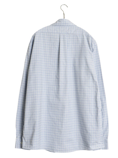 ブルックスブラザーズ チェック 長袖 ボタンダウン シャツ メンズ XL / 古着 REGENT オックスフォード ワンポイント 大きいサイズ ビジネス