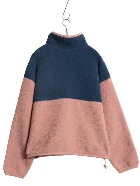 US企画 ノースフェイス クラグモント パイル フリース ジャケット レディース M / 古着 ボア アウトドア スナップ プルオーバー ジャンパー