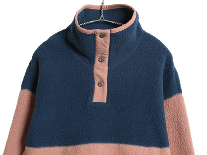 US企画 ノースフェイス クラグモント パイル フリース ジャケット レディース M / 古着 ボア アウトドア スナップ プルオーバー ジャンパー