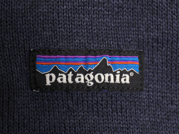 パタゴニア ベターセーター ハーフジップ メンズ M / 23年製 フリース セーター 裏起毛 プルオーバー ジャケット ブルゾン 霜降り 紺 企業