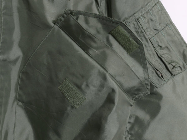00s 米軍実物 CWU-36P サマー フライト ジャケット LARGE / オールド 00年製 軍物 アラミド ミリタリー USAF エアフォース ボンバー セージ