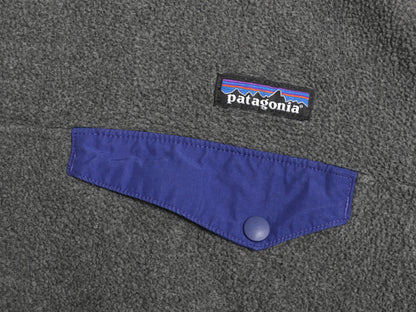 パタゴニア シンチラ スナップT メンズ L / 古着 14年製 プルオーバー フリース ジャケット ブルゾン ジャンパー アウトドア ハイネック 灰