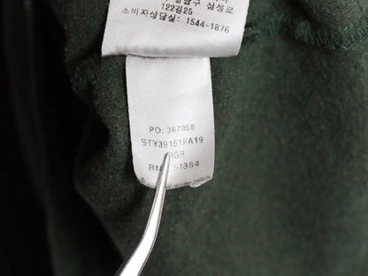 パタゴニア 両面 プリント 長袖 Tシャツ メンズ L 19年製 アウトドア ロンT ロングスリーブ P6 バックプリント ボックスロゴ カットソー 緑