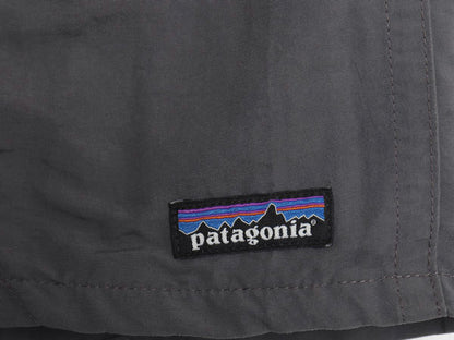 パタゴニア バギーズ ロング ショーツ メンズ M / 18年製 アウトドア ナイロン ショートパンツ 短パン 海パン 水陸両用 インナー付き 濃灰