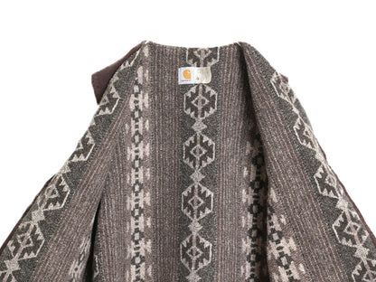 90s USA製 ★ カーハート サウスウエスト ダック ベスト メンズ 2XL / オールド ネイティブ 総柄 パイル フリース AZTEC 廃盤 大きいサイズ