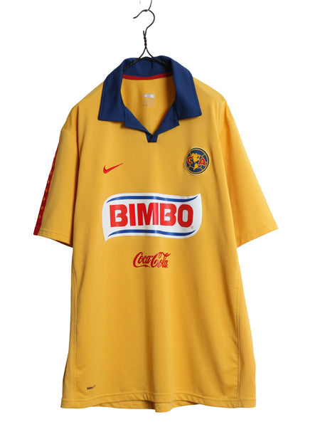00s ナイキ クラブアメリカ サッカー ユニフォーム メンズ XL / 正規品 オールド 06 07 当時物 メキシコ オフィシャル フットボール ホーム