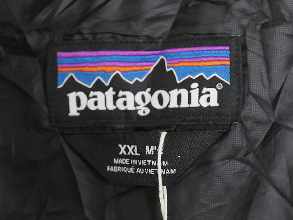 デッドストック パタゴニア ナノ パフ ベスト メンズ XXL / 23年製 中綿 ナイロン キルティング フルジップ 重ね着 前開き 黒 大きいサイズ
