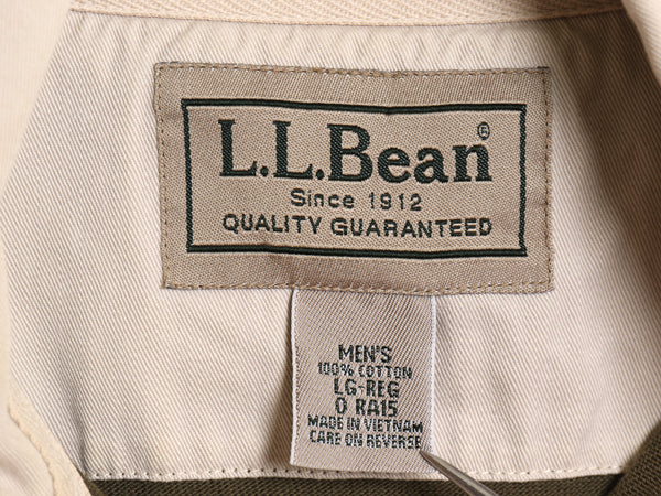 エルエルビーン ボーダー 長袖 ラガーシャツ メンズ L / 古着 ラグビー 長袖シャツ ポロシャツ ボックス カットソー トップス マルチカラー