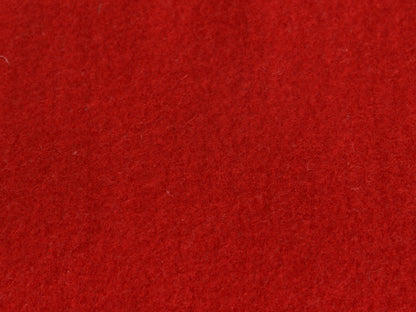 イタリア製 イヴサンローラン フリンジ付き マフラー メンズ レディース / ヴィンテージ ウール  カシミヤ ワンポイント シンプル 防寒 赤