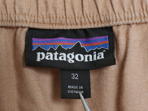 パタゴニア ハンピ ロック ショーツ メンズ 32 23年製 アウトドア ストレッチ ヘンプ ショートパンツ 短パン ハーフパンツ ノータック 無地