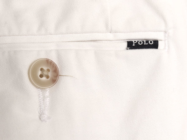ポロ ラルフローレン 総柄 チノ ショートパンツ メンズ 30 チノパン コットン STRETCH CLASSIC FIT ノータック アーミー タイプ モノグラム
