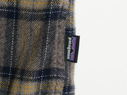 パタゴニア ロングスリーブ フィヨルド フランネル シャツ メンズ XL 17年製 アウトドア チェック ネルシャツ ヘビーウェイト 大きいサイズ