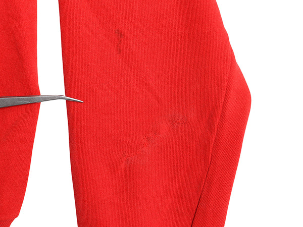 80s USA製 キャラクター イラスト プリント スウェット メンズ レディース M / ヴィンテージ アニマル グラフィック トレーナー 裏起毛 赤