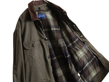 00s ジェイクルー ダック ハンティング ジャケット メンズ M / オールド アウトドア カバーオール フィールド コート ウール ライナー 付き