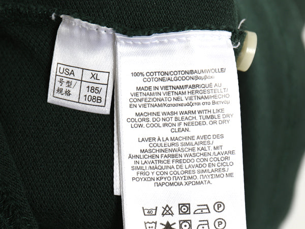 ブルックスブラザーズ 鹿の子 半袖 ポロシャツ メンズ XL / 半袖シャツ ワンポイント カットソー コットン シンプル ゆったり 大きいサイズ