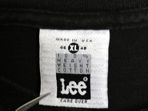 90s USA製 ★ R.E.M. イラスト プリント Tシャツ メンズ XL 古着 1992 オフィシャル 当時物 バンド ロック 大きいサイズ ヘビーウェイト 黒