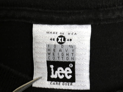 90s USA製 ★ R.E.M. イラスト プリント Tシャツ メンズ XL 古着 1992 オフィシャル 当時物 バンド ロック 大きいサイズ ヘビーウェイト 黒
