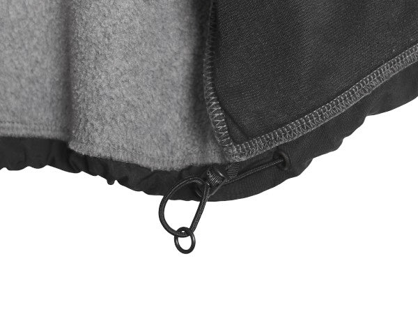 ノースフェイス デナリ ジャケット メンズ M 古着 アウトドア フリース ナイロン ブルゾン ハイネック フルジップ アウター ツートン 灰 黒