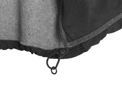 ノースフェイス デナリ ジャケット メンズ M 古着 アウトドア フリース ナイロン ブルゾン ハイネック フルジップ アウター ツートン 灰 黒