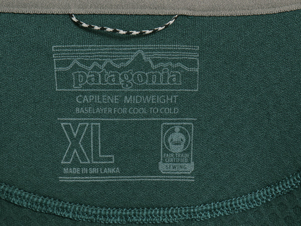 パタゴニア キャプリーン 長袖 Tシャツ レディース XL 19年製 アウトドア ストレッチ アンダーシャツ インナー クルーネック 大きいサイズ