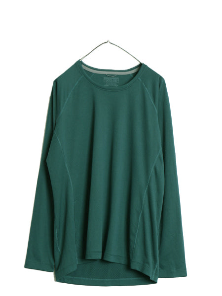 パタゴニア キャプリーン 長袖 Tシャツ レディース XL 19年製 アウトドア ストレッチ アンダーシャツ インナー クルーネック 大きいサイズ