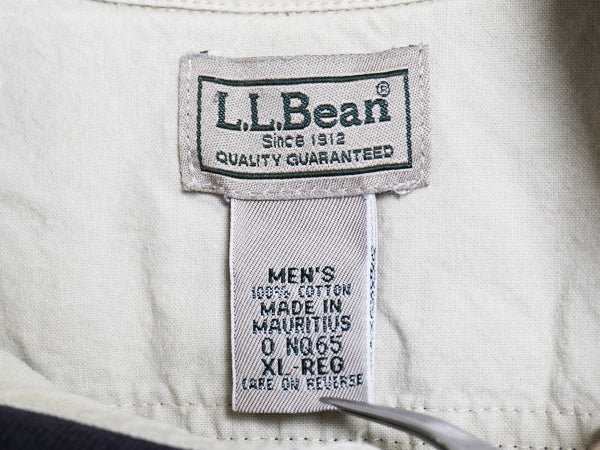 エルエルビーン 鹿の子 半袖 ポロシャツ メンズ XL / 古着 半袖シャツ 無地 コットン カットソー トップス きれいめ ボックス 大きいサイズ