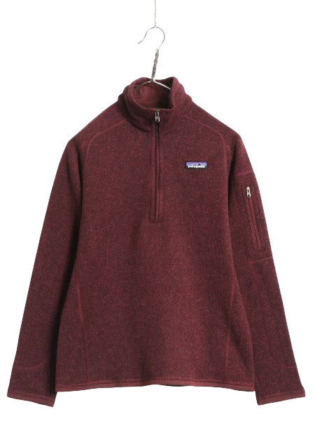 パタゴニア ベターセーター ハーフジップ レディース M / 17年製 アウトドア 裏起毛 セーター フリース プルオーバー ジャケット ブルゾン