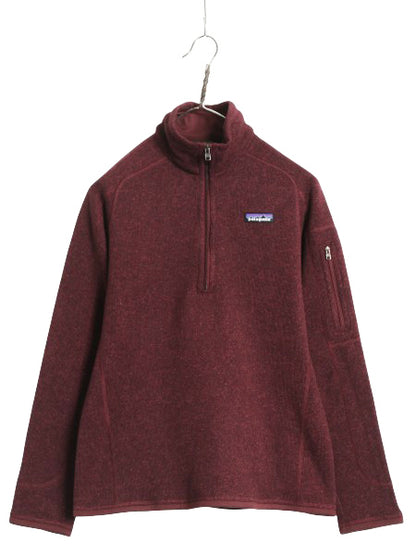 パタゴニア ベターセーター ハーフジップ レディース M / 17年製 アウトドア 裏起毛 セーター フリース プルオーバー ジャケット ブルゾン