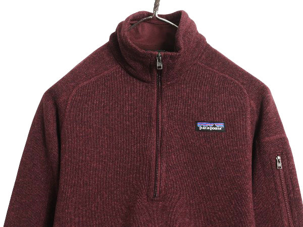 パタゴニア ベターセーター ハーフジップ レディース M / 17年製 アウトドア 裏起毛 セーター フリース プルオーバー ジャケット ブルゾン