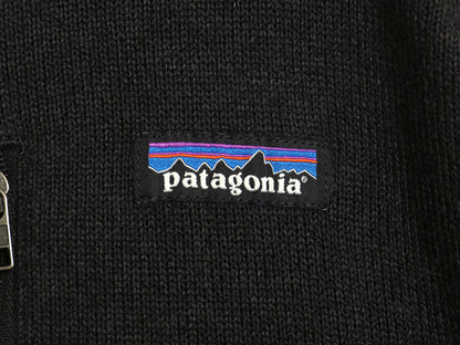 パタゴニア ベターセーター ハーフジップ メンズ S / 21年製 フリース セーター 裏起毛 プルオーバー ジャケット ブルゾン ブラック 企業物