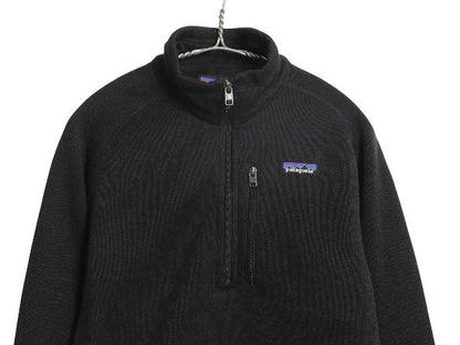 パタゴニア ベターセーター ハーフジップ メンズ S / 21年製 フリース セーター 裏起毛 プルオーバー ジャケット ブルゾン ブラック 企業物
