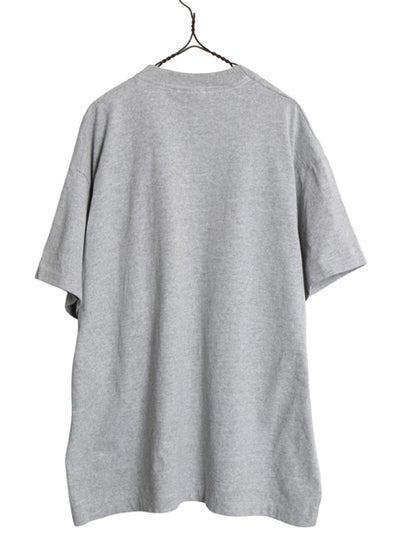 90s ★ バドワイザー カメレオン イラスト プリント Tシャツ メンズ XL 古着 オールド ビール 企業物 当時物 キャラクター アニマル グレー