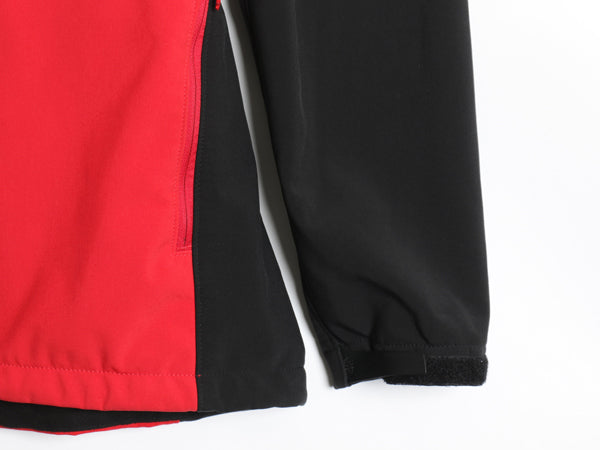 US企画 ノースフェイス APEX ソフトシェル ジャケット メンズ XL / 裏 フリース ストレッチ ジャンパー フルジップ 大きいサイズ ツートン