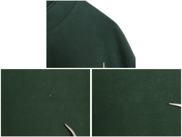 90s ポロ ラルフローレン ヘンリーネック 長袖 Tシャツ メンズ XL / オールド 無地 ロンT ロングスリーブ ヘビーウェイト 大きいサイズ 緑