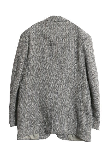 デッドストック 80s USA製 ハリスツイード テーラード ジャケット メンズ M 程/ 新品 ヴィンテージ ブレザー ツイード ウール マルチカラー