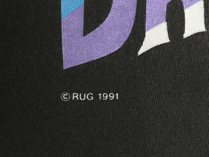 90s USA製 イラスト プリント Tシャツ メンズ L / オールド ミュージカル 舞台 映画 ムービー オフィシャル アート  シングルステッチ 黒