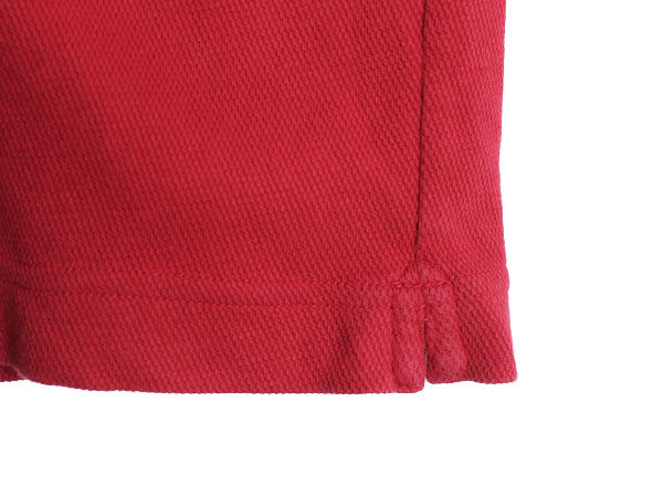 00s ナイキ ゴルフ 半袖 ポロシャツ メンズ XL / オールド 半袖シャツ スウッシュ ワンポイント ドライフィット ボックス 大きいサイズ 赤