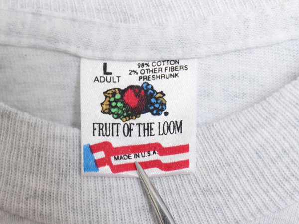 デッドストック 90s USA製 ヒップホップ アート イラスト プリント 半袖 Tシャツ メンズ L オールド ラップ グラフィック シングルステッチ