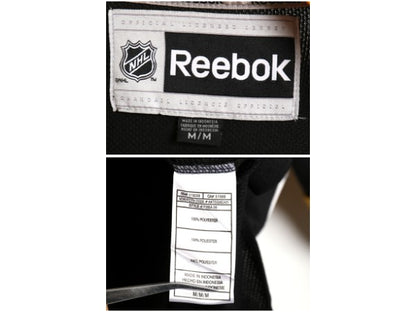 ブルーインズ ホッケー ジャージ メンズ M / NHL オフィシャル リーボック アイスホッケー ユニフォーム ゲームシャツ 長袖シャツ ブラック