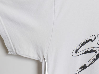 17SS USA製 シュプリーム アート イラスト プリント Tシャツ メンズ M 古着 ハチ グラフィック ヘビーウェイト コットン ボックス ロゴ 白