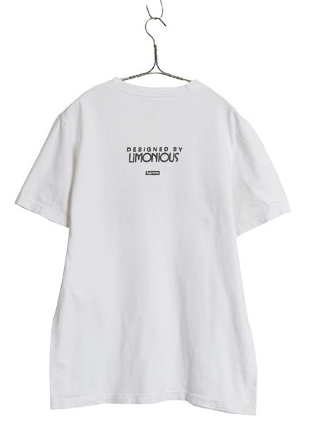17SS USA製 シュプリーム アート イラスト プリント Tシャツ メンズ M 古着 ハチ グラフィック ヘビーウェイト コットン ボックス ロゴ 白