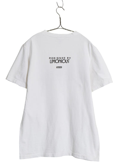 17SS USA製 シュプリーム アート イラスト プリント Tシャツ メンズ M 古着 ハチ グラフィック ヘビーウェイト コットン ボックス ロゴ 白