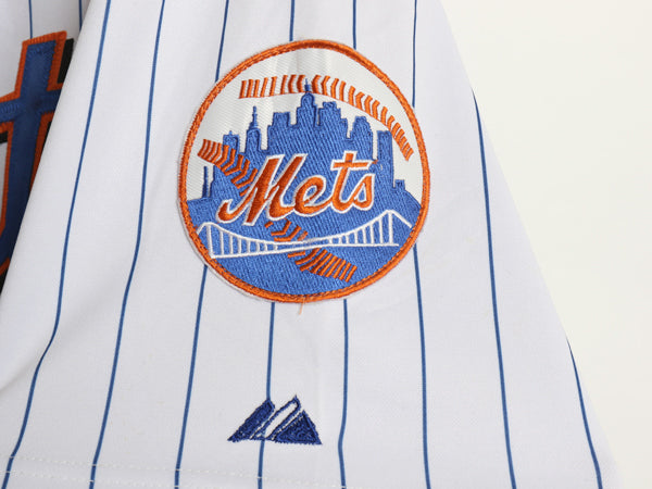 デッドストック メッツ ベースボール シャツ メンズ XXXL 程 MLB オフィシャル マジェスティック 大リーグ ユニフォーム 野球 大きいサイズ