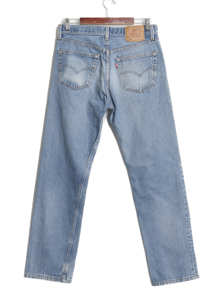 90s USA製 リーバイス 501 デニム パンツ メンズ 33 32 / オールド ジーンズ ジーパン Gパン ストレート ボタンフライ ヒゲ アタリ ペンキ
