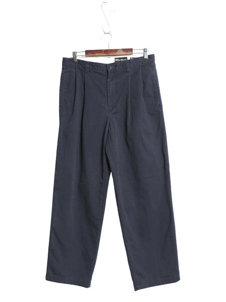 00s エディバウアー コットン チノ パンツ メンズ 33 30 / オールド RELAXED FIT ツータック チノパン スラックス ストレート ボトムス 紺