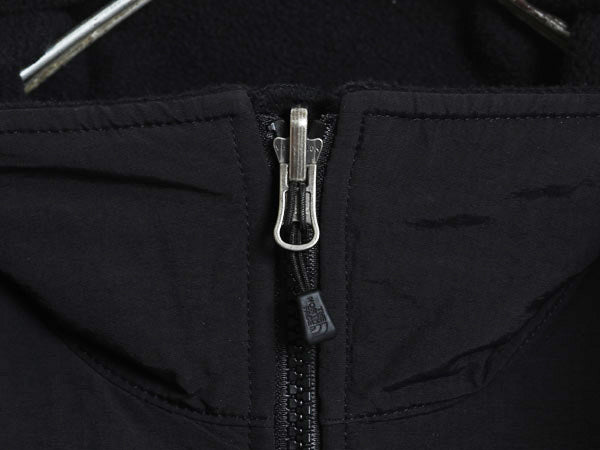 ノースフェイス デナリ ジャケット レディース S 古着 アウトドア フリース ナイロン フルジップ ブルゾン ジャンパー ハイネック ブラック