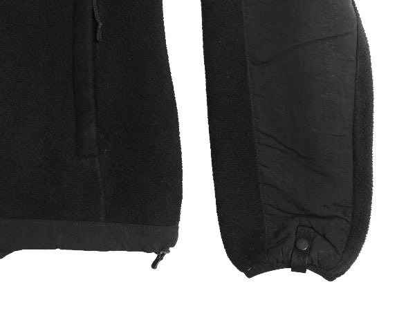 ノースフェイス デナリ ジャケット レディース S 古着 アウトドア フリース ナイロン フルジップ ブルゾン ジャンパー ハイネック ブラック